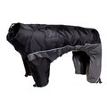 Petpurifiers Touchdog Quantum-Ice Full-Bodied Adjustable and 3M Reflective Dog Jacket with Blackshark Technology; Black - Extra Small PE873328